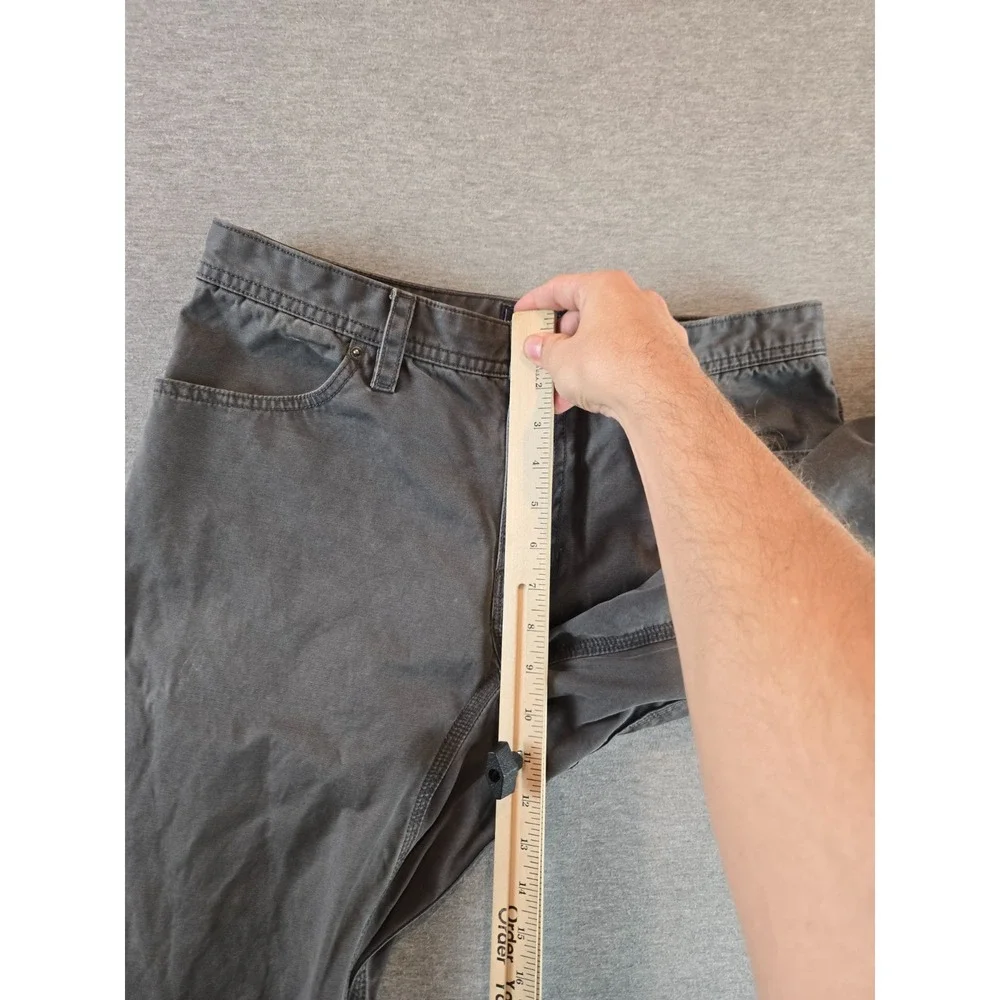 The North‎ Face 4 Pocket Canvas Jeans Mens 32 X 30 Gray Outdoor Hiking Gorpcore